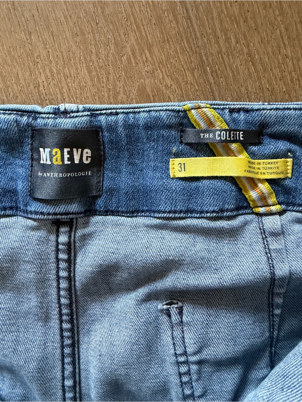 Anthropologie Maeve Collette Cropped Jean - Picture 3 of 3